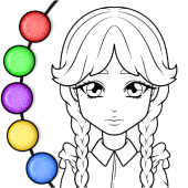 Princess Coloring Book Glitter Apk