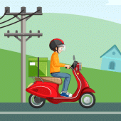 Tukang Listrik Naik Motor Apk