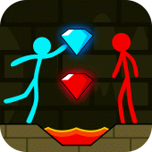 Red and Blue Stick: Animation Apk