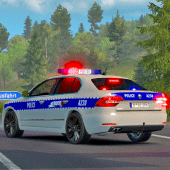 US Police Car Parking Car Game Apk