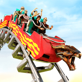 Roller Coaster Theme Park Ride Apk