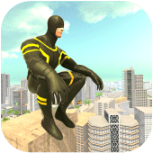 Rope Frog Gangster Crime-Ninja Hero Fighting Games Apk