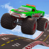 Impossible Mega Ramp Monster Truck Challenge Race Apk