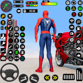 Superhero Tricky Bike Stunt 3D Apk