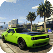 Simulator Dodge Demon Parking Apk