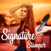 Signature Stamp On Camera Pics Apk