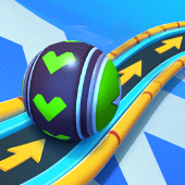 3D Super Rolling Ball Race Apk