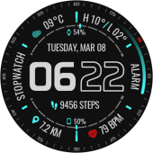 Time Vortex Watch Face Apk