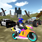 Motorcycle Arcade Game Simulation Apk