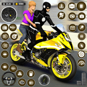 Superhero Bike Taxi Bike Games Apk