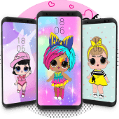 cute surprise lol dolls wallpaper Apk