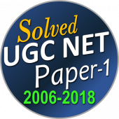 UGC NET - NTA Net Solved Paper-1 (2006-2018) 13 Yr Apk