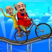 Motu Patlu Hills Biking Game Apk