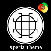 White & Black | Xperia™ Theme Apk