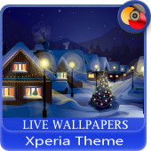 New Years holidays | Live Wallpaper | Xperia Theme Apk