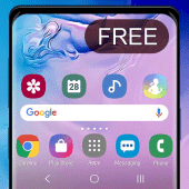 Galaxy S10 Wallpapers blue-rose Apk