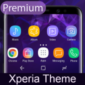 Galaxy S9 purple | Xperia™ Theme Premium Apk