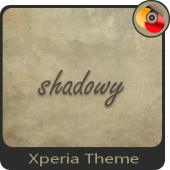 shadowy | Xperia™ Theme + icons Apk