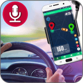 Voice Gps navigation maps: HUD speedometer Apk