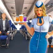 Air Hostess Games Simulator Apk