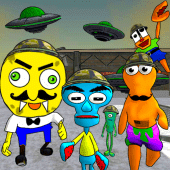 Sponge Area 51. Neighbor Alien Apk