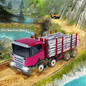 Real Offroad Cargo Truck Driving Hill Driver Apk