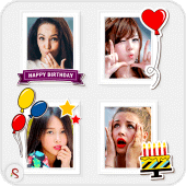 Birthday photo frames : Birthday Pic Jointer 2019 Apk