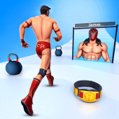 Wrestling Run: Muscles Battle Apk