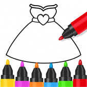 Coloring and Drawing For Girls Apk