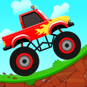 Kids Monster Truck Games 2+ Apk