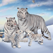 Wild White Tiger Family Sim Apk