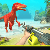 Dinosaur Hunter - Island Jurassic Attack 2019 Apk