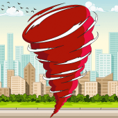 Tornado hero: Top io game Apk