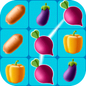 Vegetable Smash -Match 3 Apk