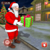 Christmas Flying Santa Gift Apk