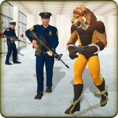 Lion Prison Escape Crime Shoot Apk