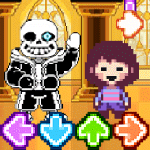 Undertale but FNF gameplay Apk