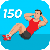 150 Situps Workout Challenge Apk