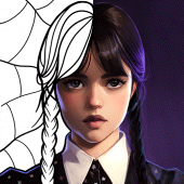 Girl's Creepy Coloring Book Apk