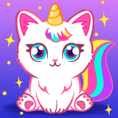 Cats Unicorns Coloring Book Apk