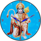 Hanuman Clock Live Wallpaper Apk