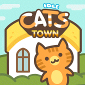 Idle Cat Town - Tycoon Game Apk