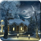 Winter Village Live Wallpaper Apk