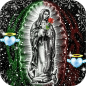 Virgen De Guadalupe Nevando Fondo En Movimiento Apk