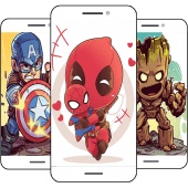 chibi superheros wallpaper Apk