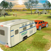 Camper Van Truck Driving Games Apk