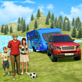 Camper Van Virtual Family Game Apk