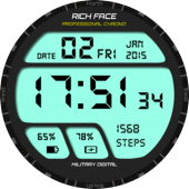 Watch Face Military Digital Apk