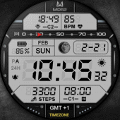 MD112 Digital watch face Apk