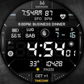 MD112B Digital watch face Apk